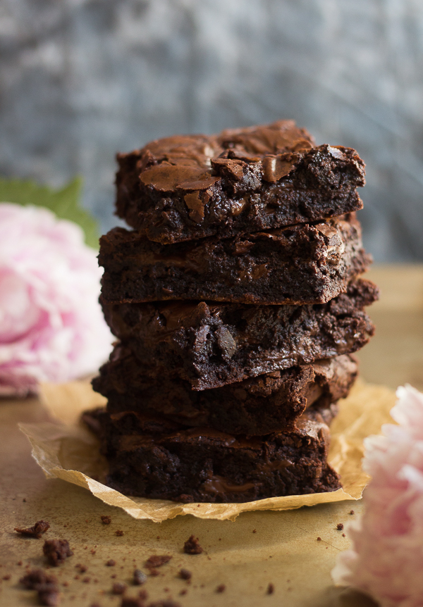 Gluten-Free Brooklyn Blackout Brownies (A.K.A. The Fudgiest Brownies You Will Ever Eat)