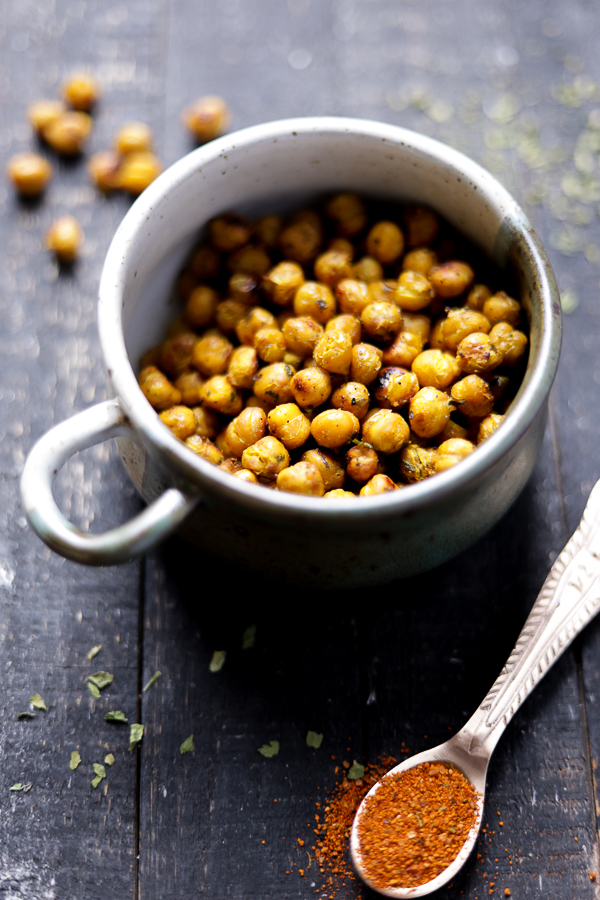 Southwest Chickpea Snack.