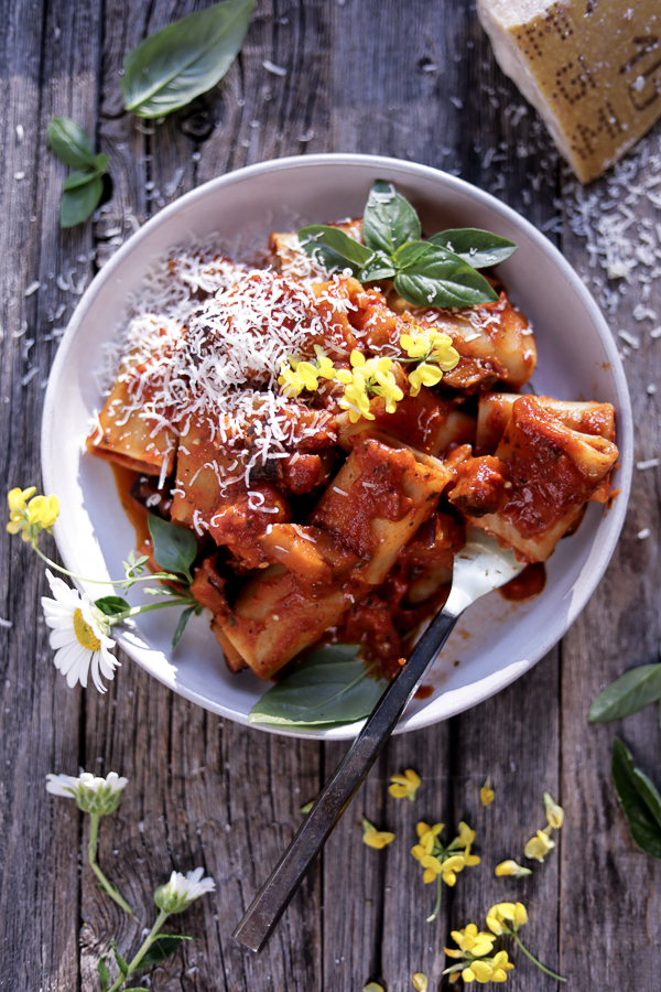 Rigatoni Alla Norma.