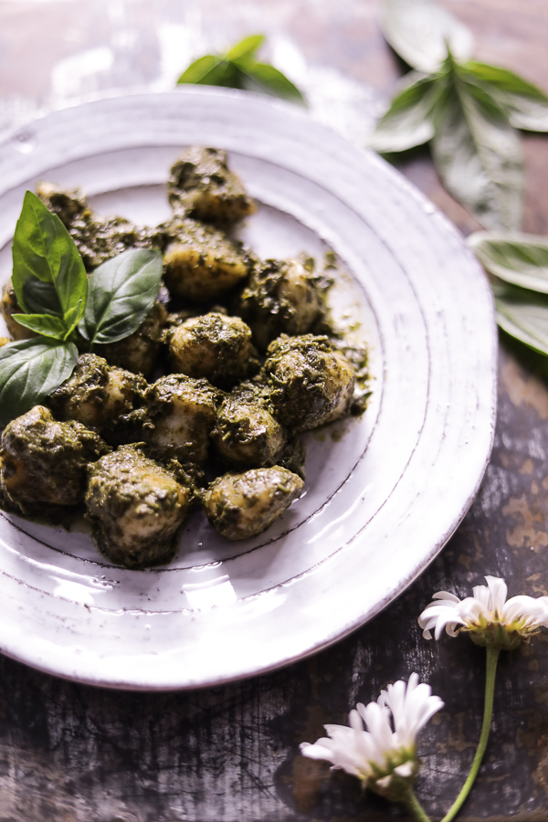 Tuscan Pesto Gnocchi.